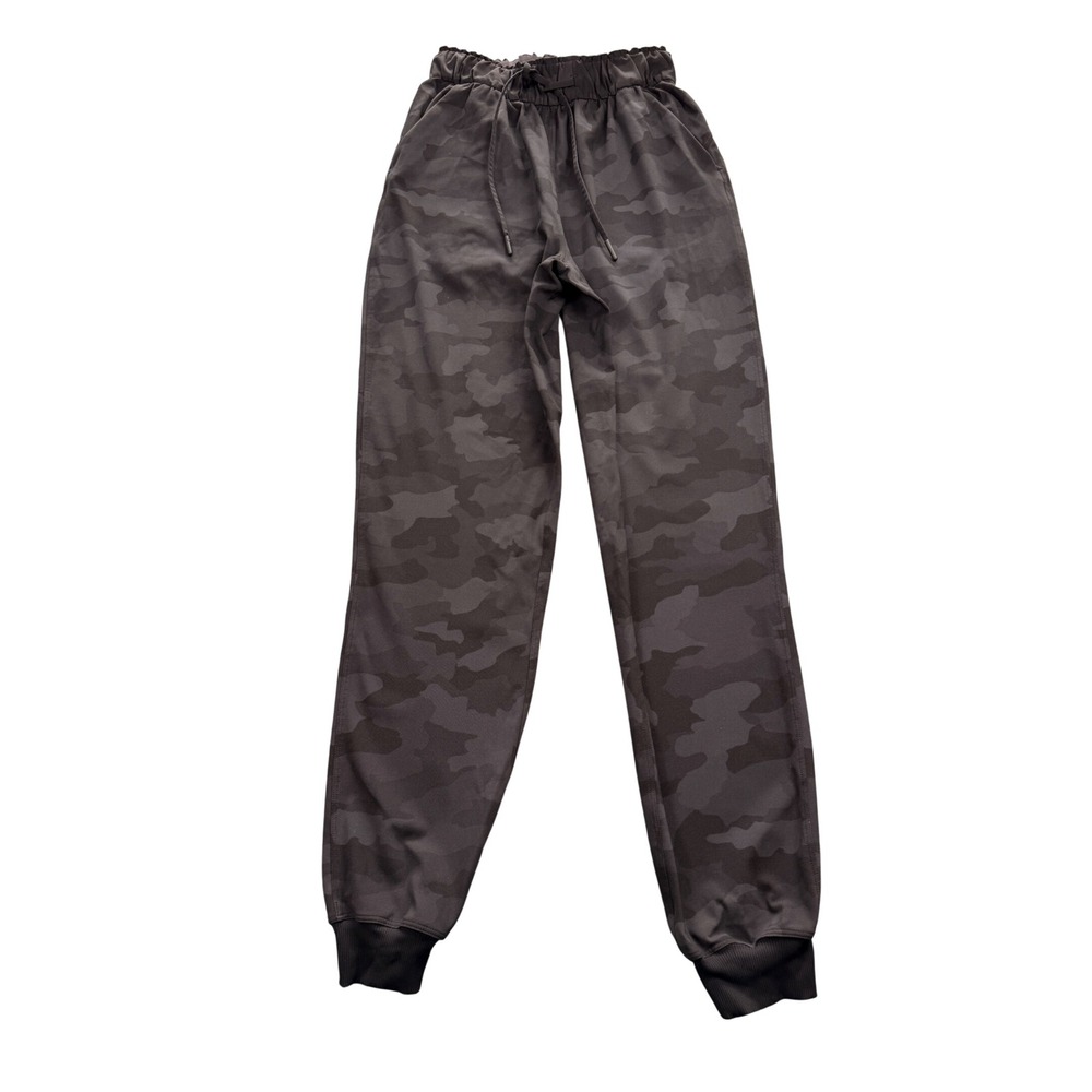 Lululemon On‎ The Fly Jogger 28 Heritage 365 Camo Deep Coal Multi Grey Womens 2